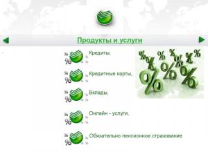Hlavná stránka Sbrf.  Sberbank Ruska.  Ako vstúpiť do online systému Sberbank